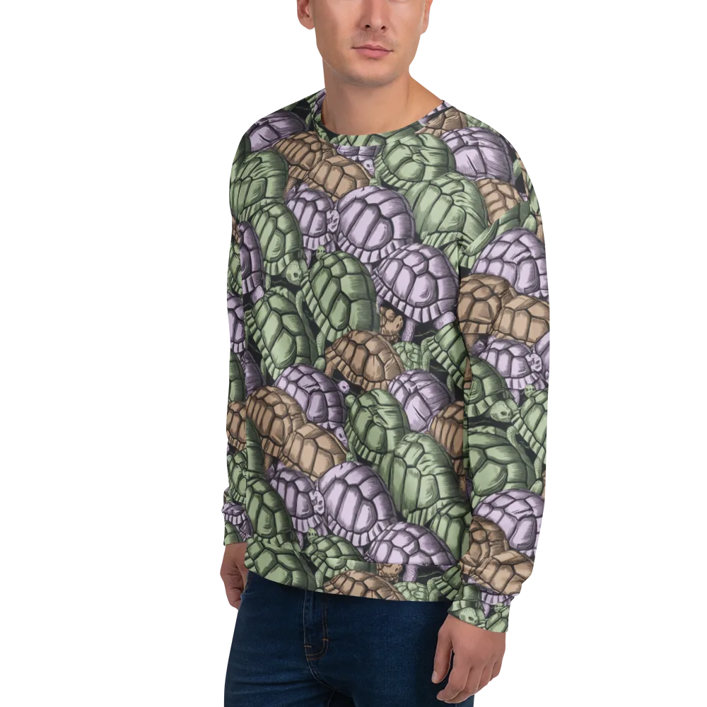 Slow Parade on Sweatshirt — Left Front