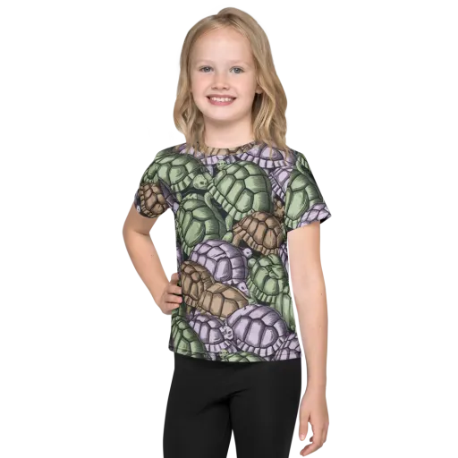 Slow Parade on a Kids Crew Neck T-Shirt