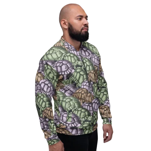 Slow Parade on a Bomber Jacket