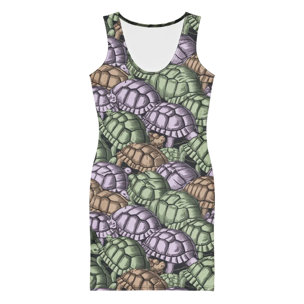 Slow Parade on Bodycon Dress — Front