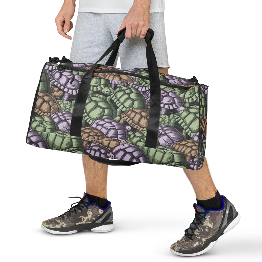 Slow Parade on Duffle Bag — Front