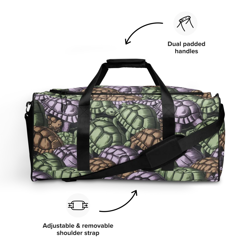 Slow Parade on Duffle Bag — Front