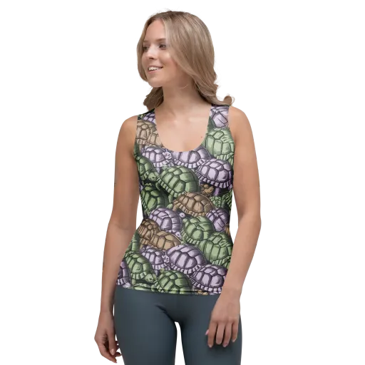 Slow Parade on a Women's Tank Top