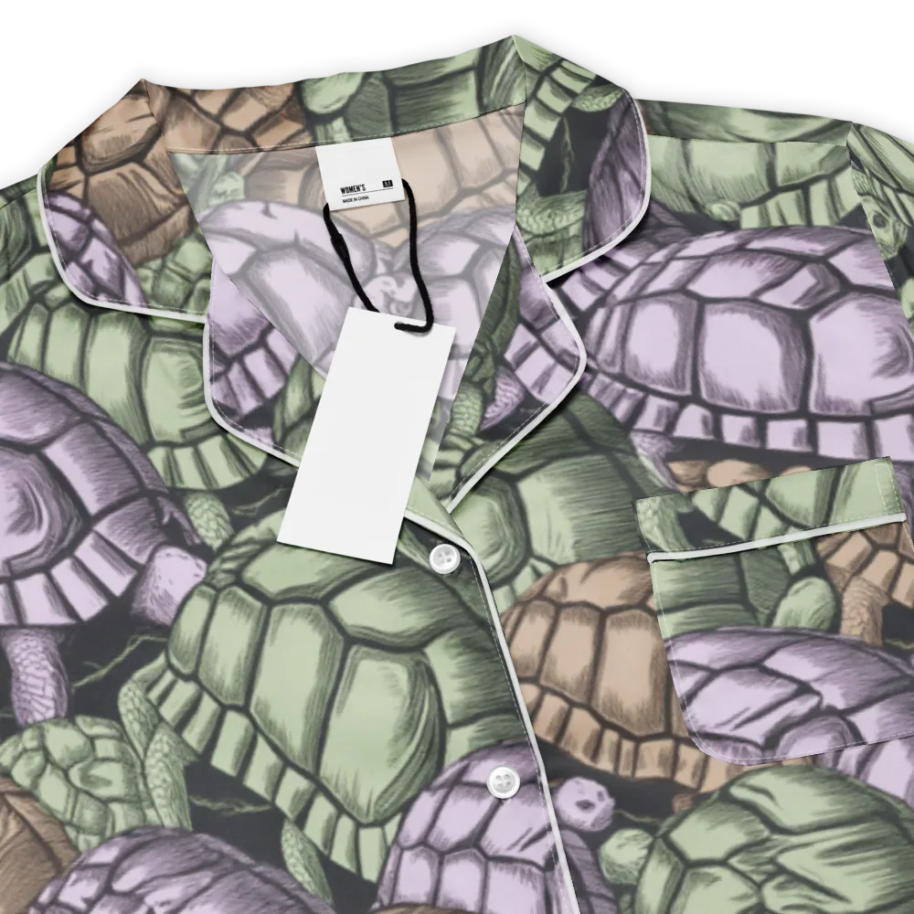 Slow Parade on Women's Short Sleeve Pajama Top — Product details