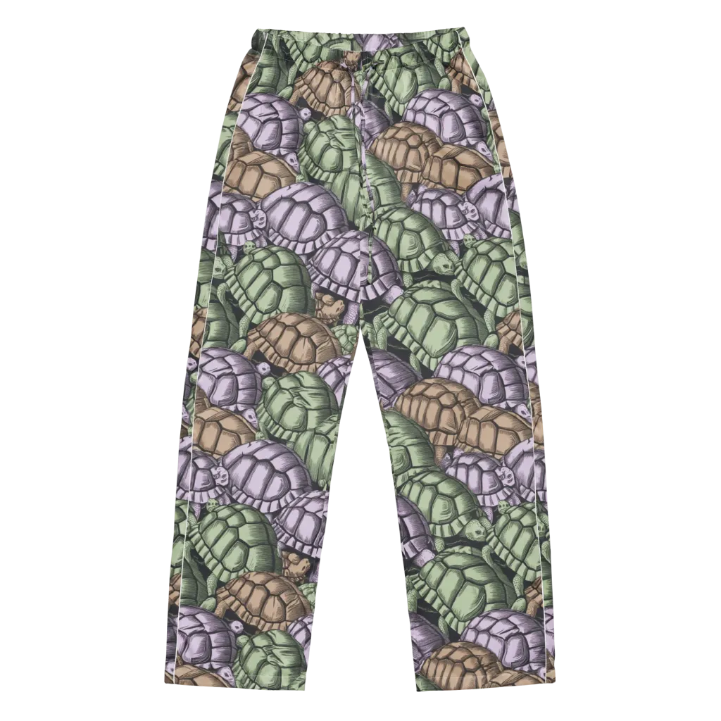 Slow Parade on Women's Pajama Pants — Front