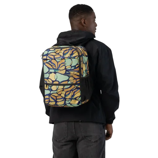 Stained Glass Drift on a Utility Backpack