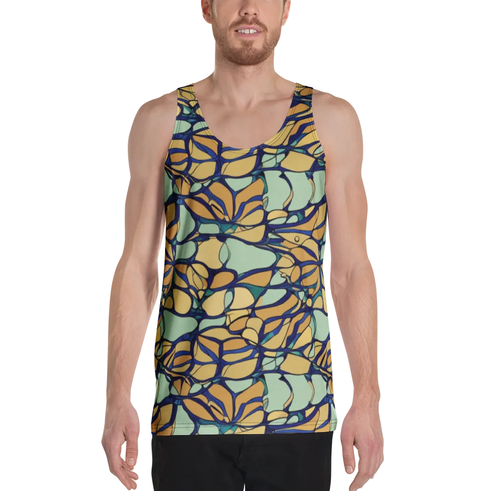 Stained Glass Drift on Men's Tank Top — Front