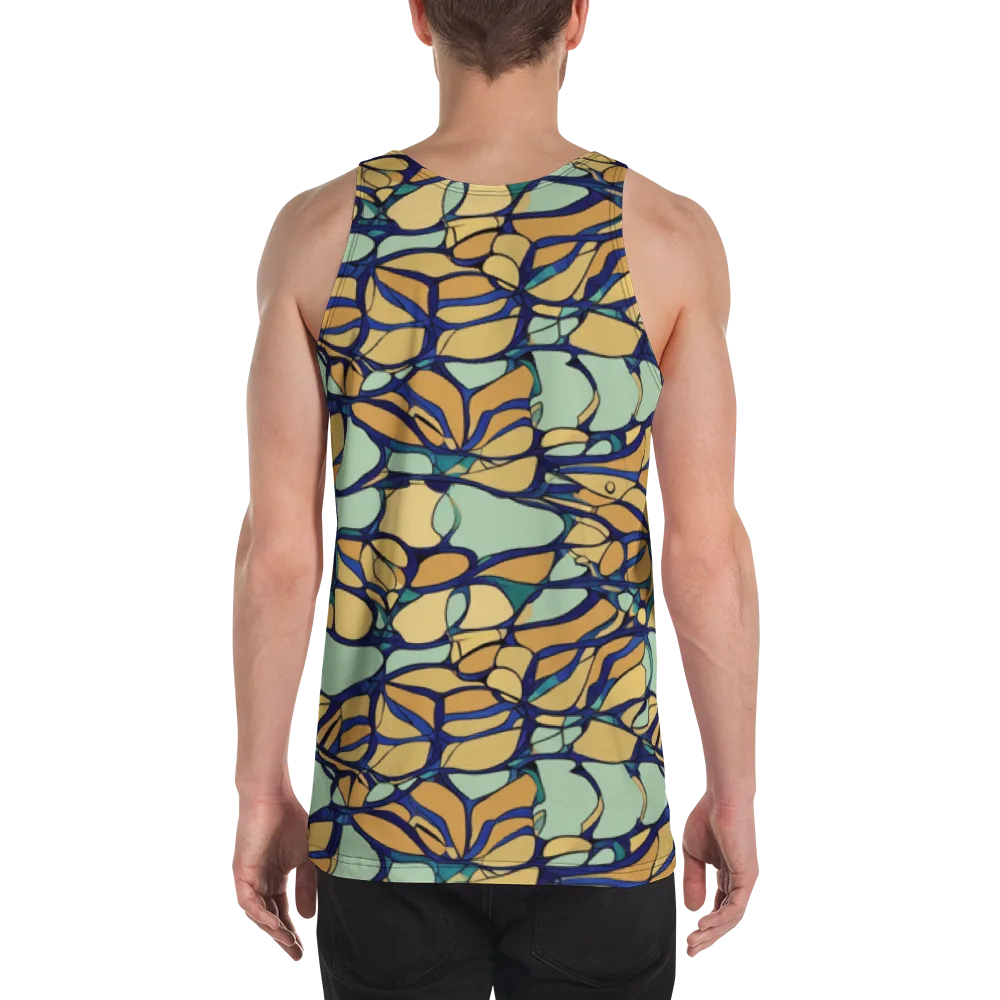 Stained Glass Drift on Men's Tank Top — Back