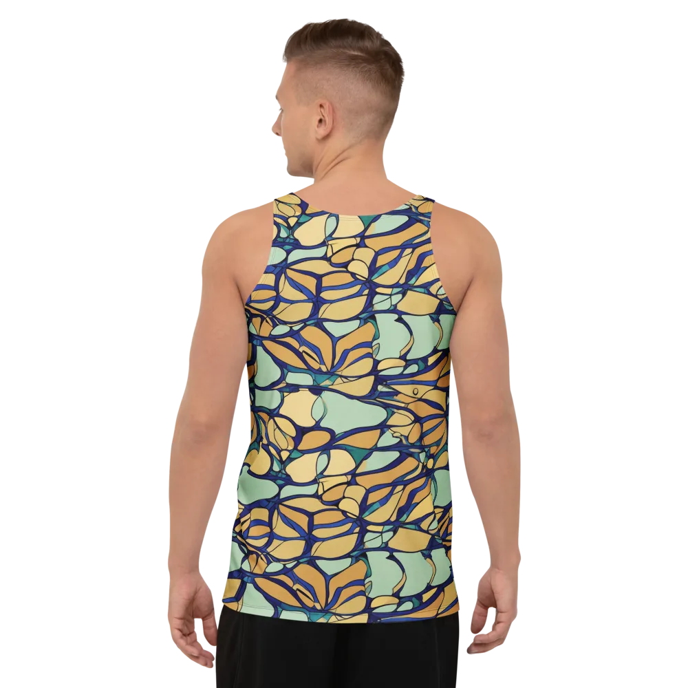 Stained Glass Drift on Men's Tank Top — Back