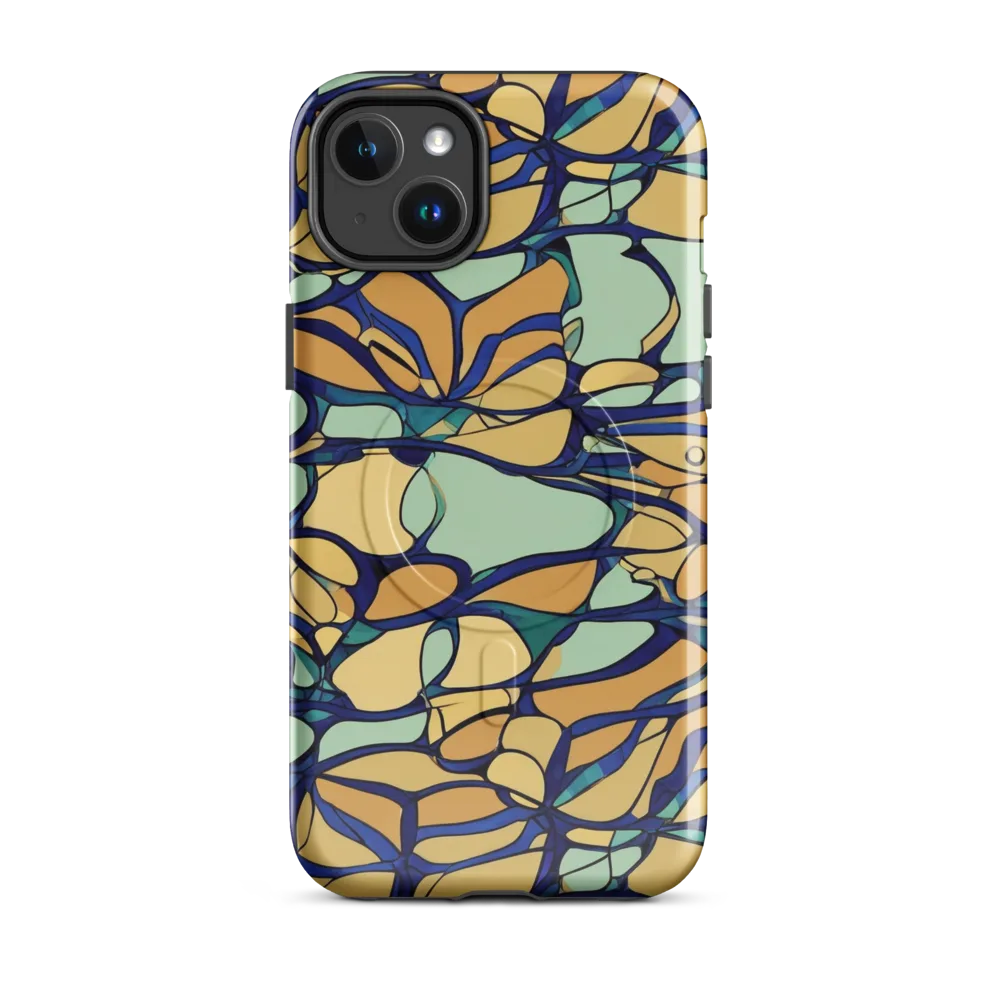 Stained Glass Drift on MagSafe Tough Case for iPhone® — Front
