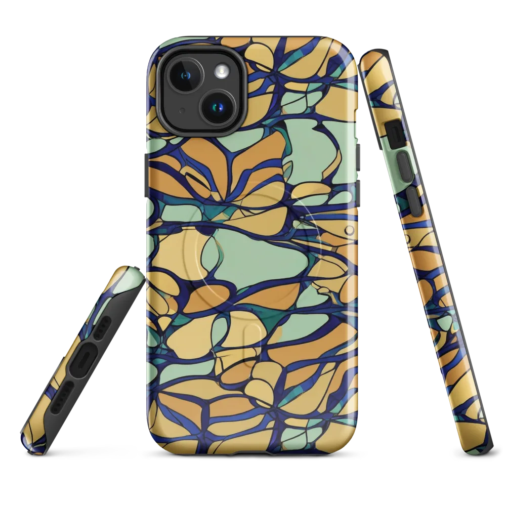 Stained Glass Drift on MagSafe Tough Case for iPhone® — Front