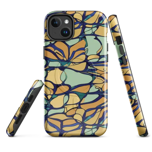 Stained Glass Drift on a MagSafe Tough Case for iPhone®