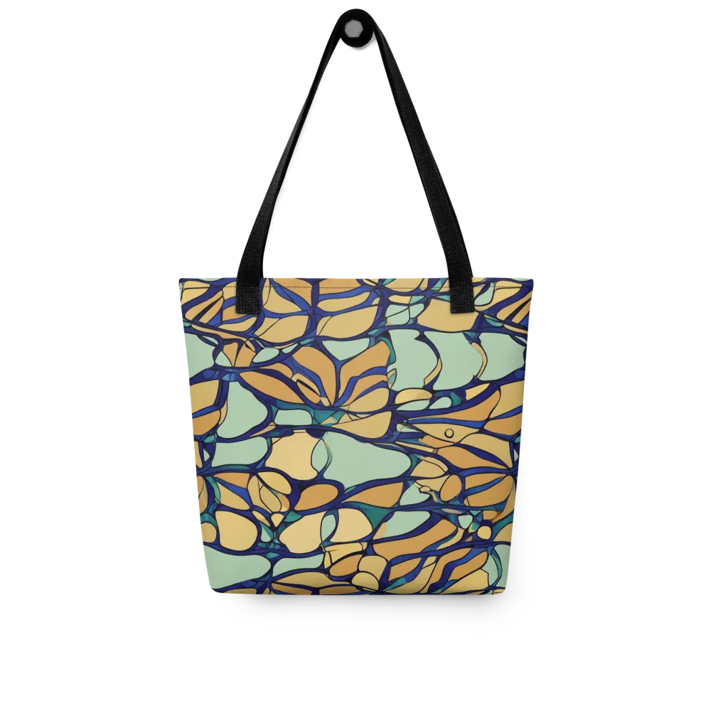 Stained Glass Drift on Tote Bag — Front