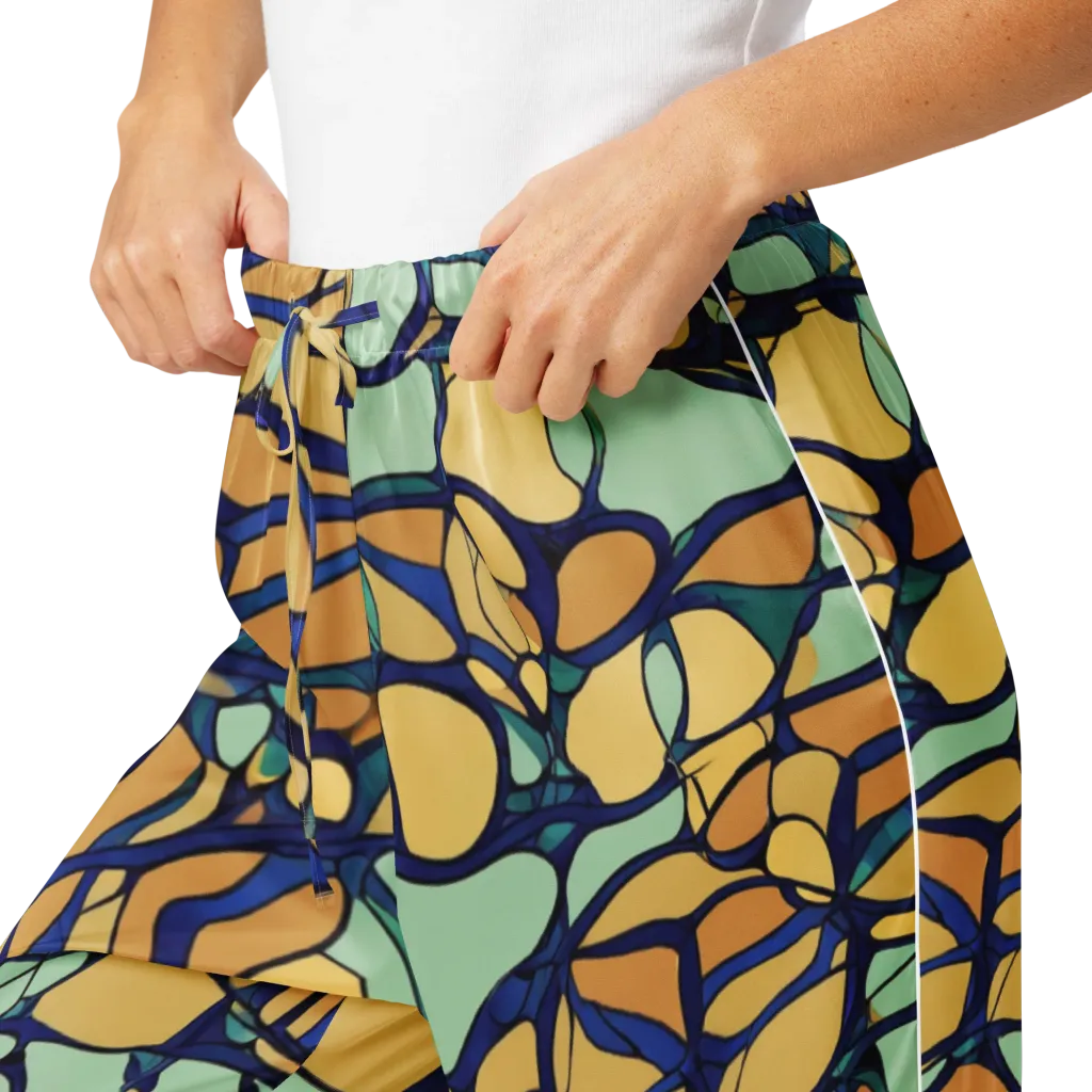 Stained Glass Drift on Women's Pajama Pants — Product details