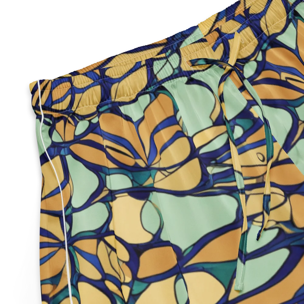 Stained Glass Drift on Women's Pajama Shorts — Product details