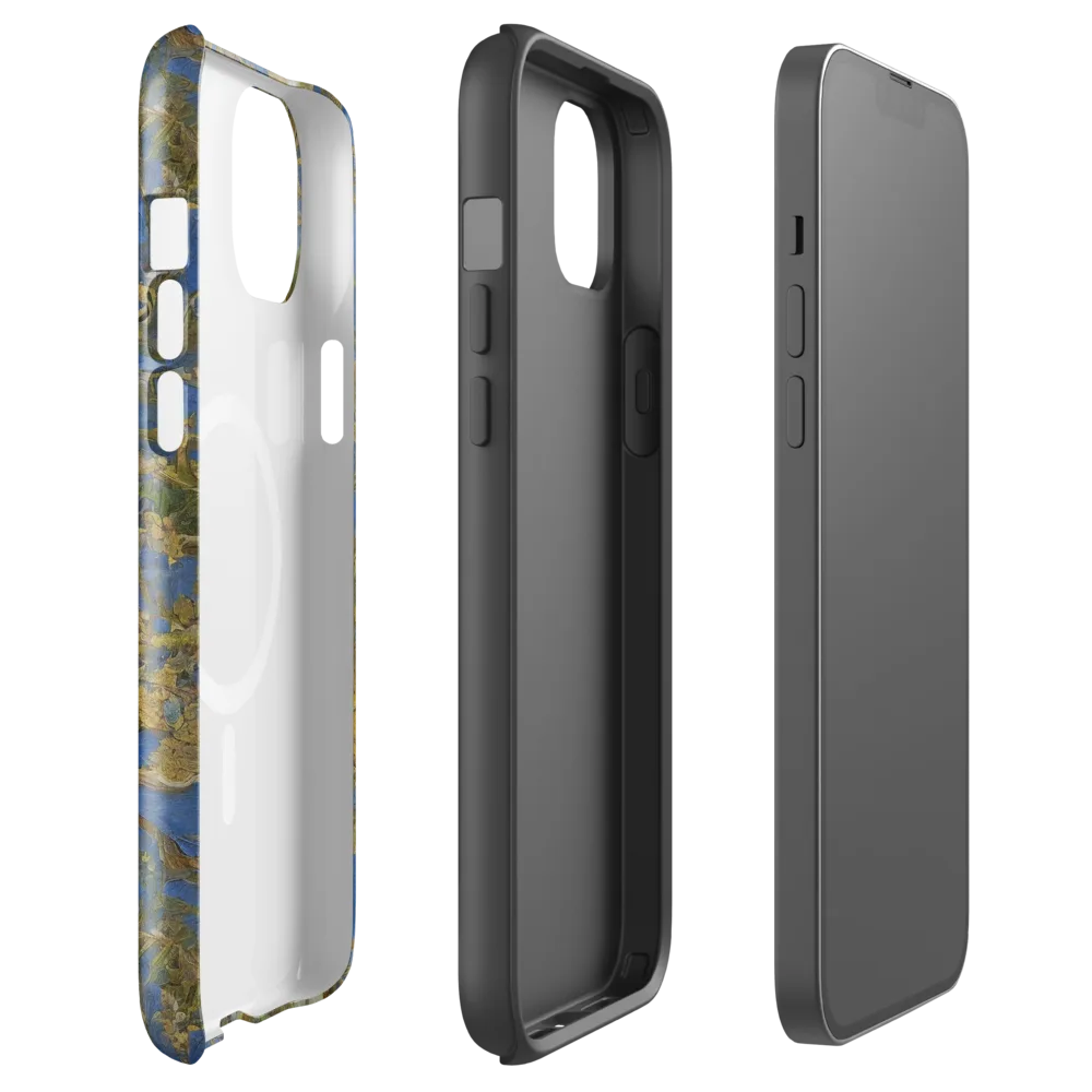Azure Vine Sonata on MagSafe Tough Case for iPhone® — Front