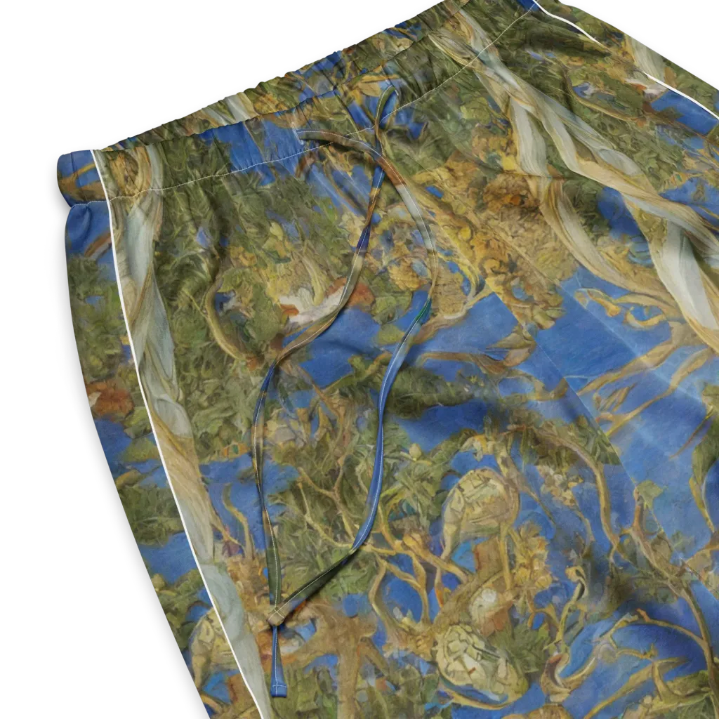 Azure Vine Sonata on Women's Pajama Pants — Product details