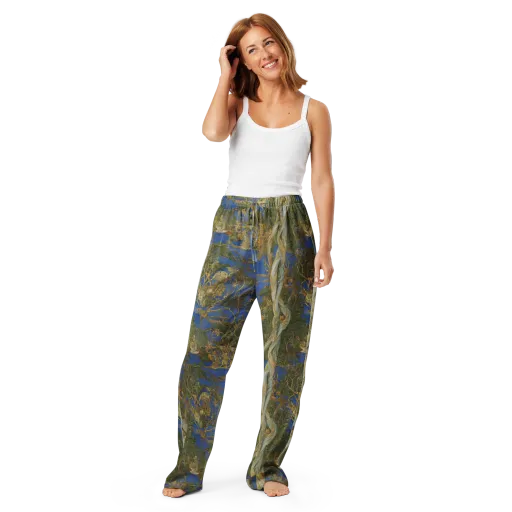 Azure Vine Sonata on a Women's Pajama Pants