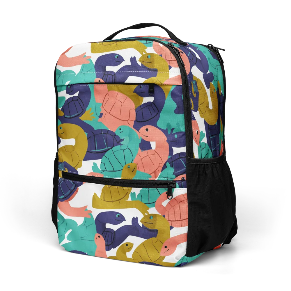 Shell Parade on Utility Backpack — Left Front