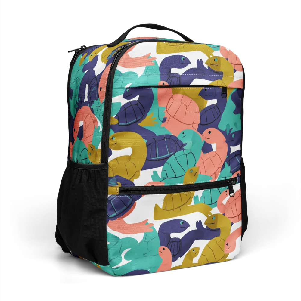 Shell Parade on Utility Backpack — Right Front