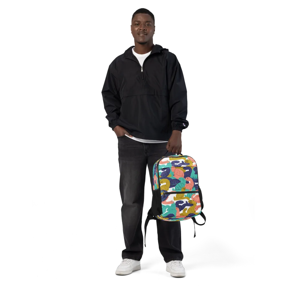 Shell Parade on Utility Backpack — Front