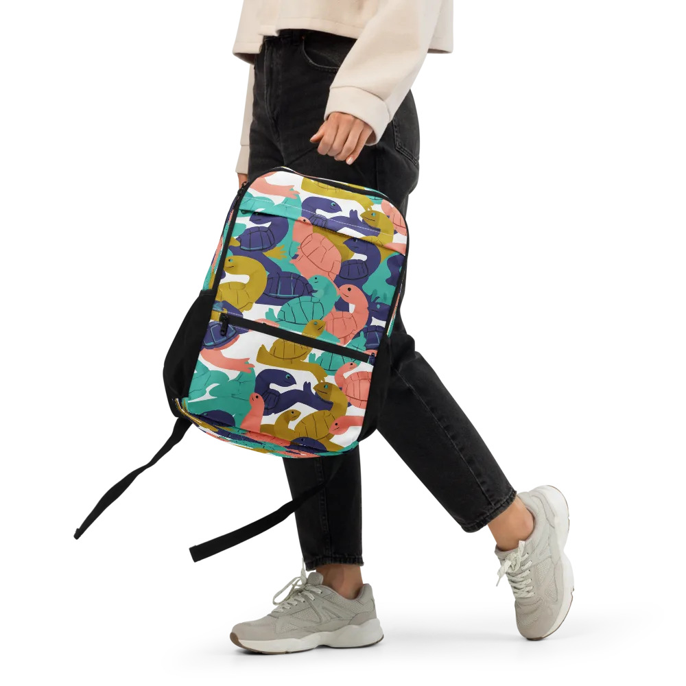 Shell Parade on Utility Backpack — Front
