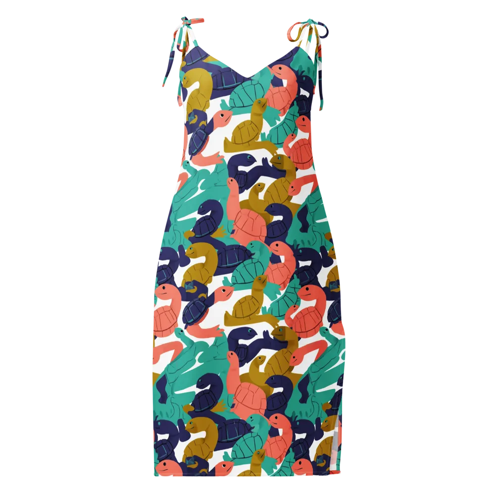 Shell Parade on Slip Dress — Front