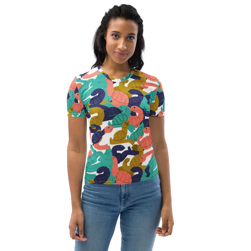 Shell Parade on Women's Crew Neck T-Shirt — Front