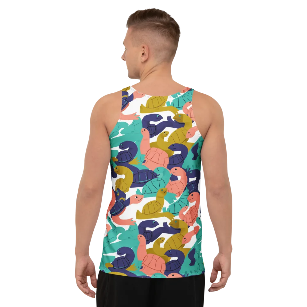 Shell Parade on Men's Tank Top — Back
