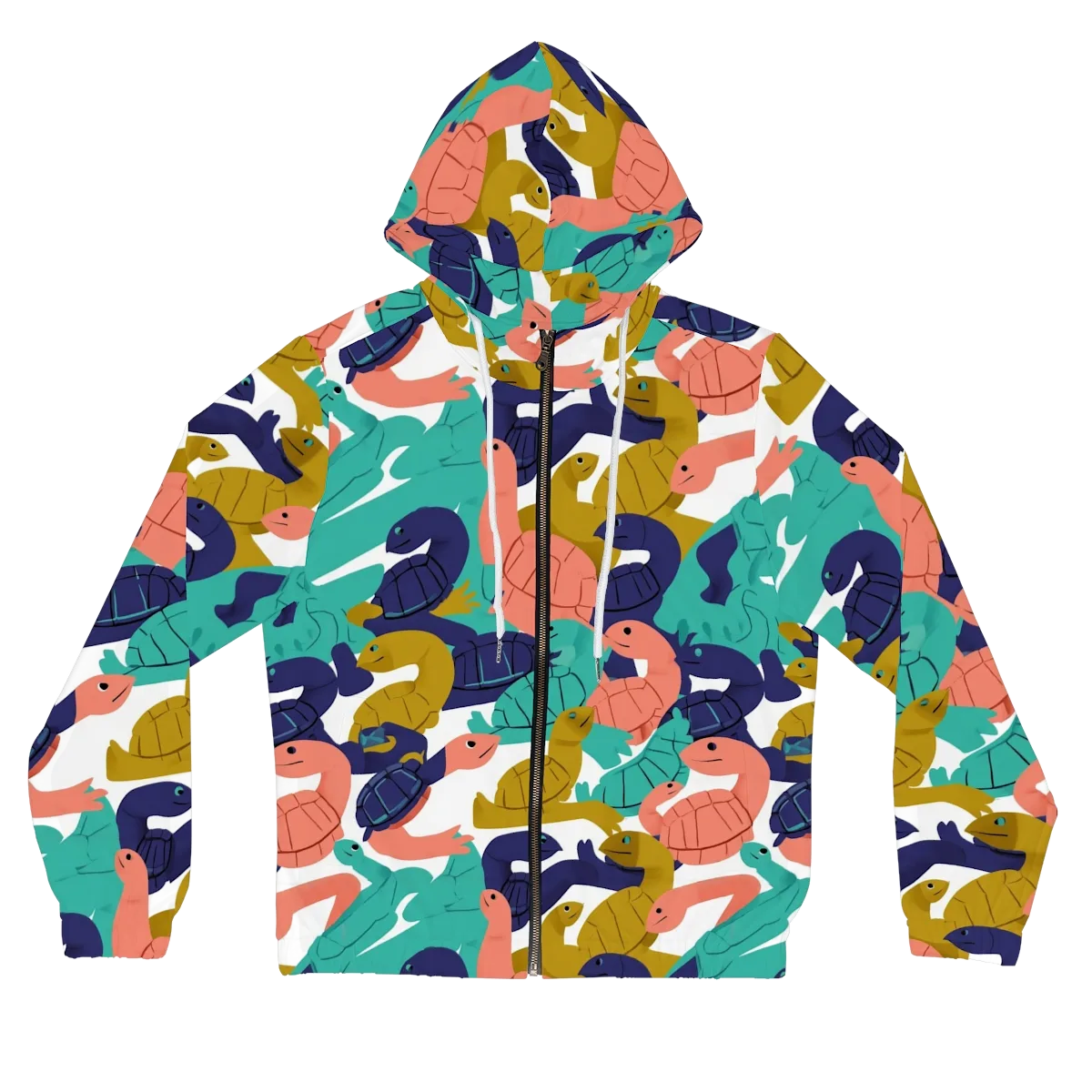 Shell Parade on Women's Full-Zip Hoodie — Front