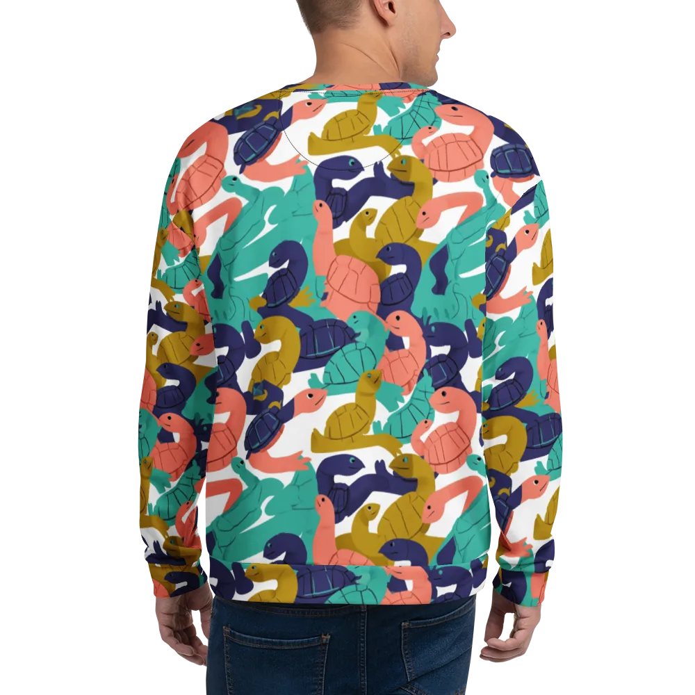 Shell Parade on Sweatshirt — Back