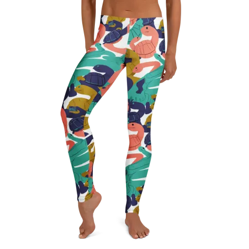 Shell Parade on a Leggings