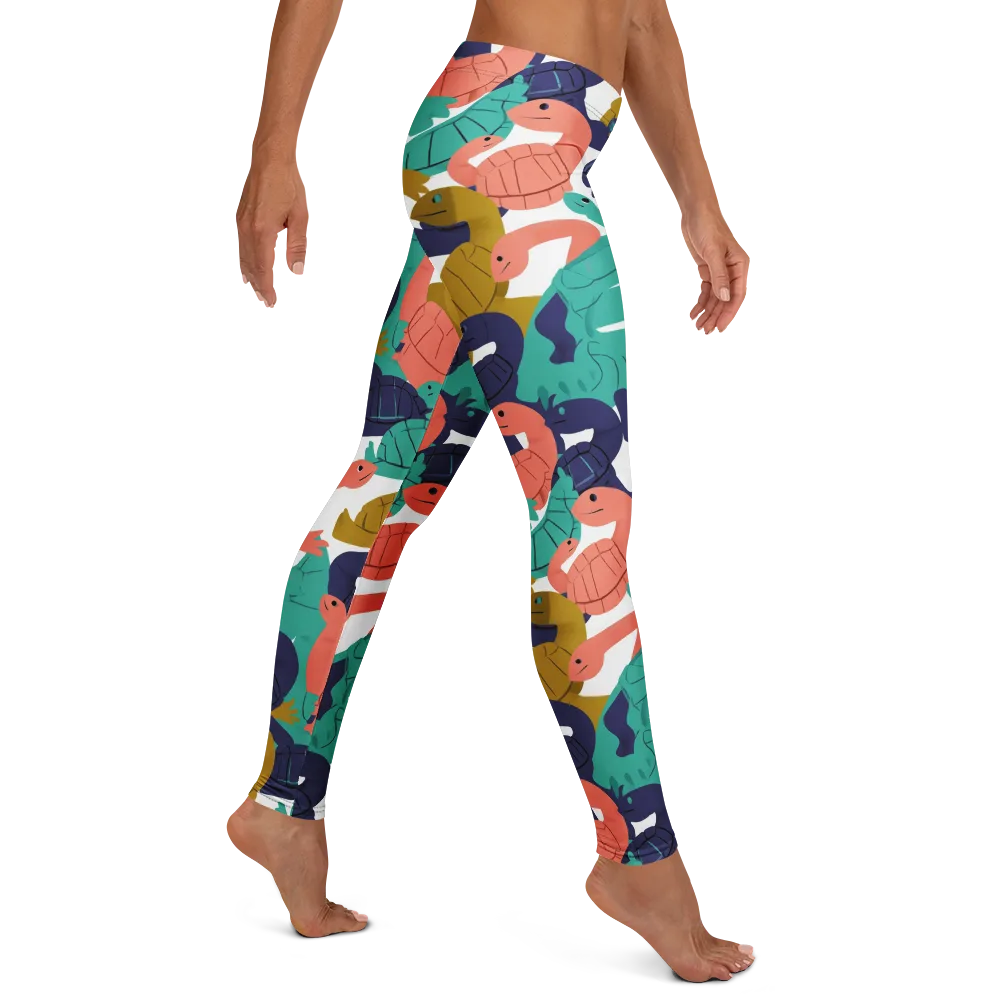 Shell Parade on Leggings — Right