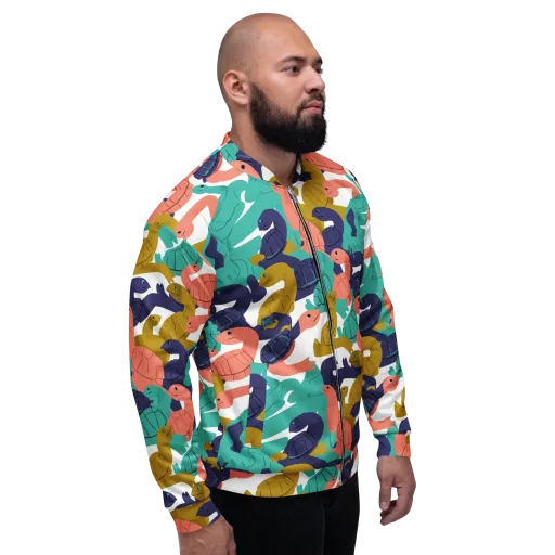Shell Parade on a Bomber Jacket