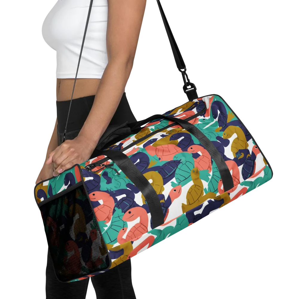Shell Parade on Duffle Bag — Front
