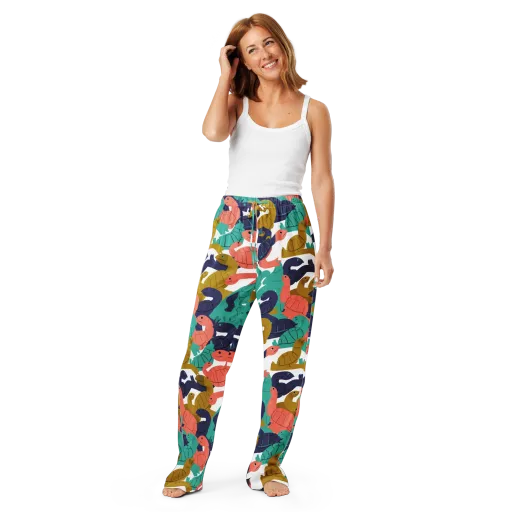 Shell Parade on a Women's Pajama Pants