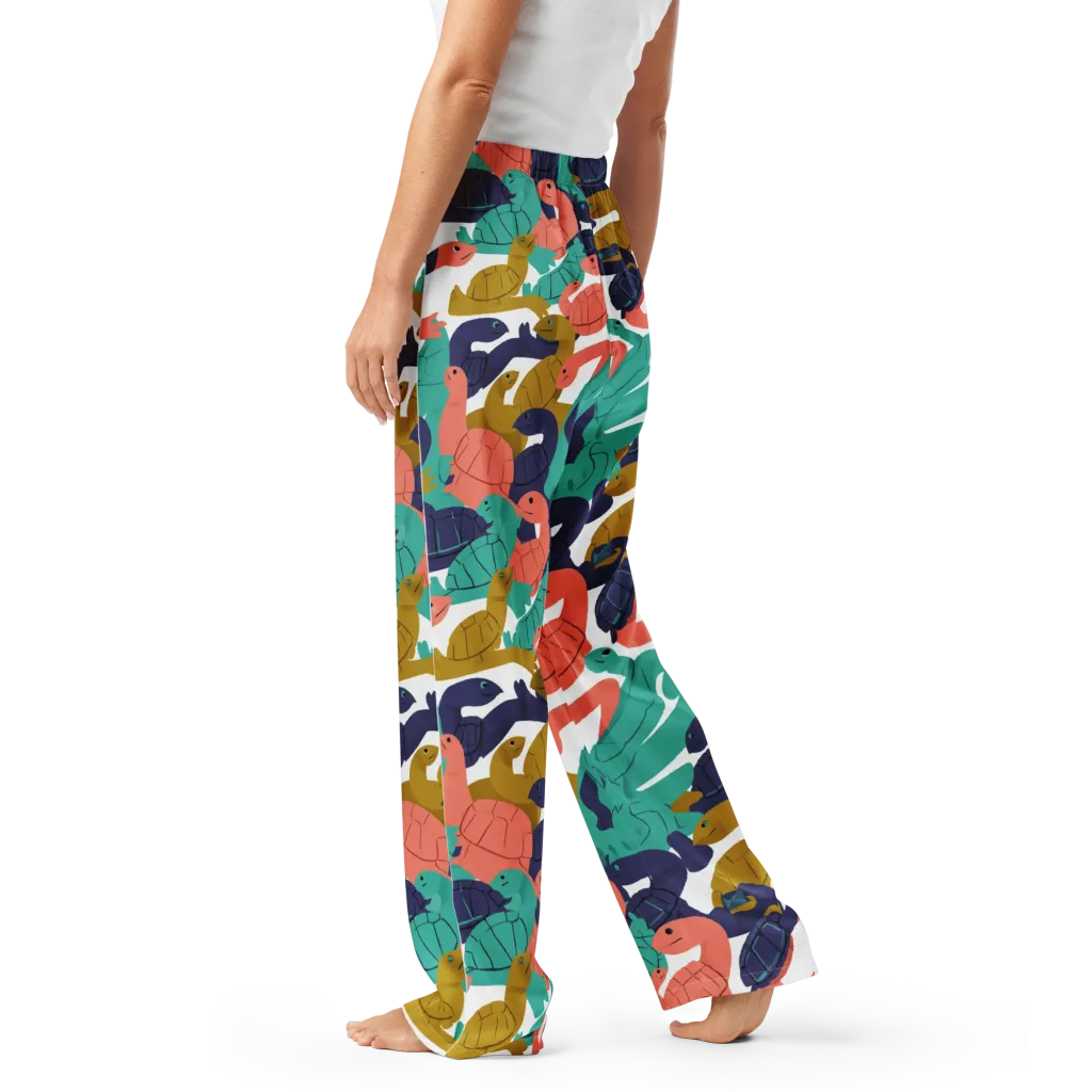 Shell Parade on Women's Pajama Pants — Left