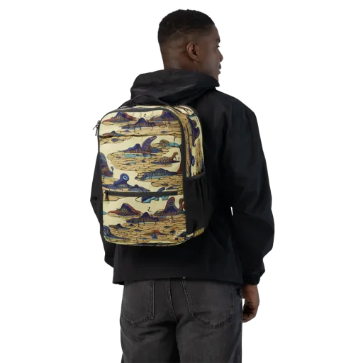 Fossil Lagoon on a Utility Backpack