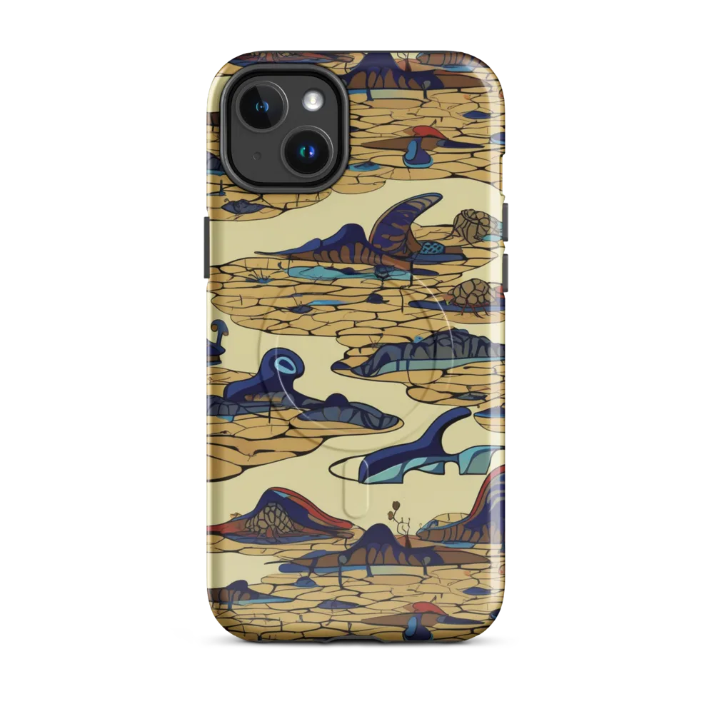 Fossil Lagoon on MagSafe Tough Case for iPhone® — Front