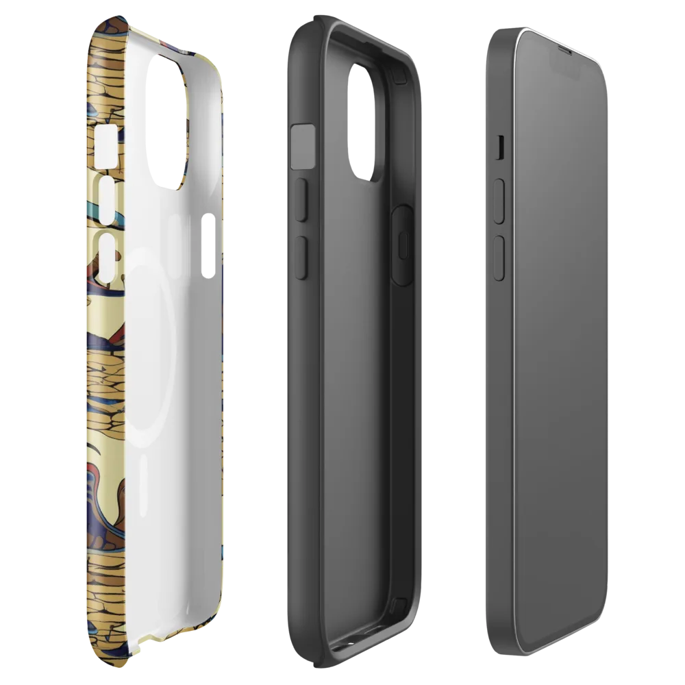 Fossil Lagoon on MagSafe Tough Case for iPhone® — Front