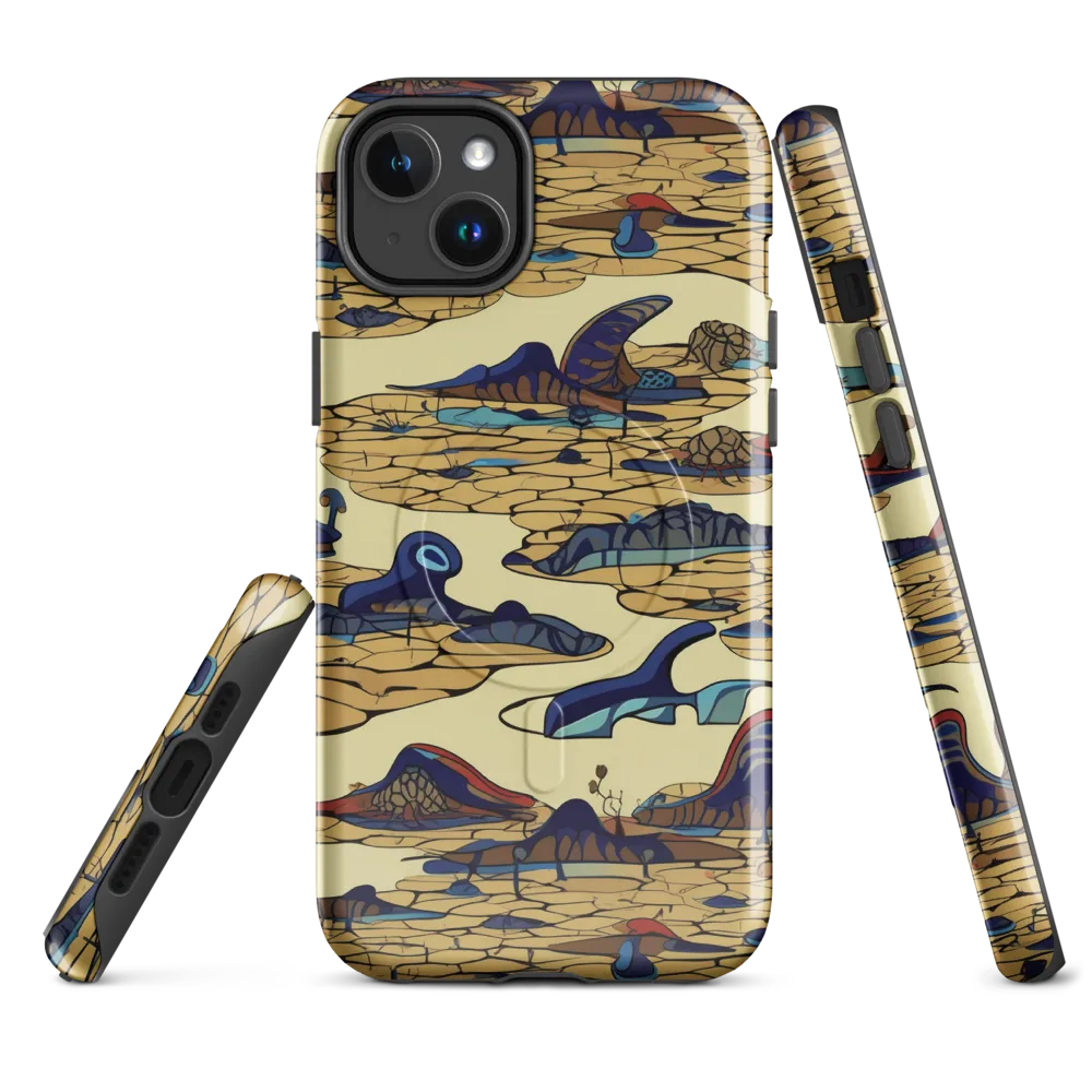 Fossil Lagoon on MagSafe Tough Case for iPhone® — Front