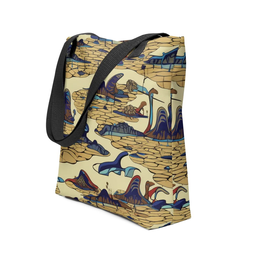 Fossil Lagoon on Tote Bag — Front