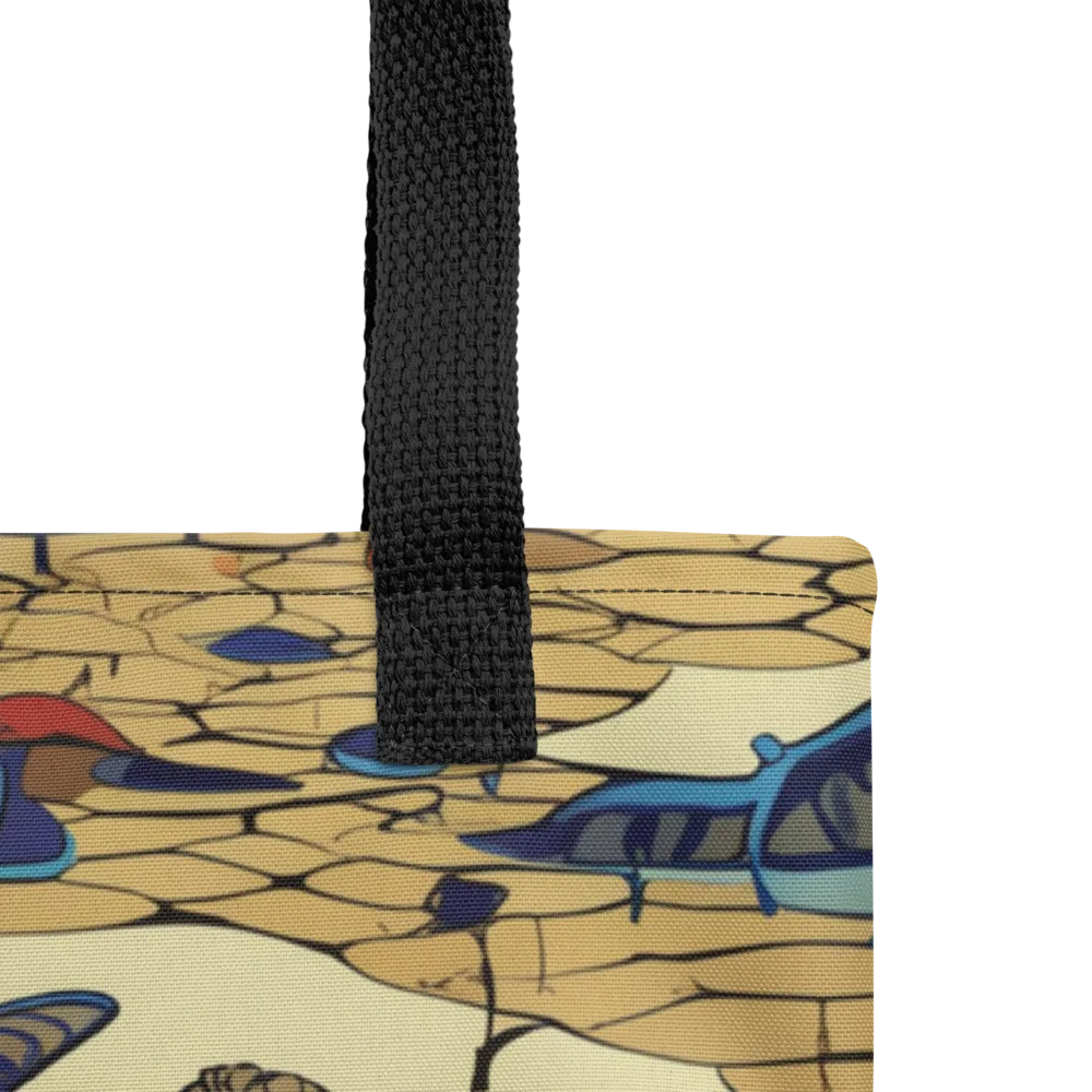 Fossil Lagoon on Tote Bag — Product details