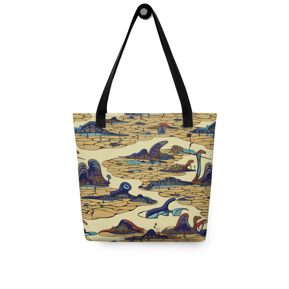 Fossil Lagoon on Tote Bag — Front