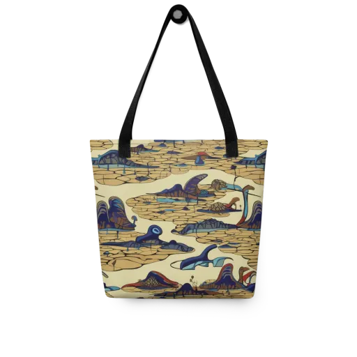 Fossil Lagoon on a Tote Bag