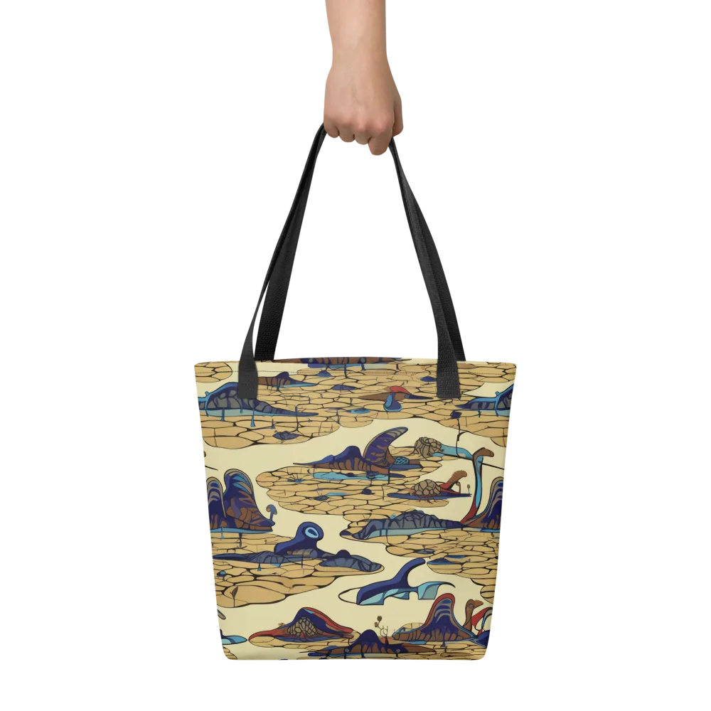 Fossil Lagoon on Tote Bag — Front