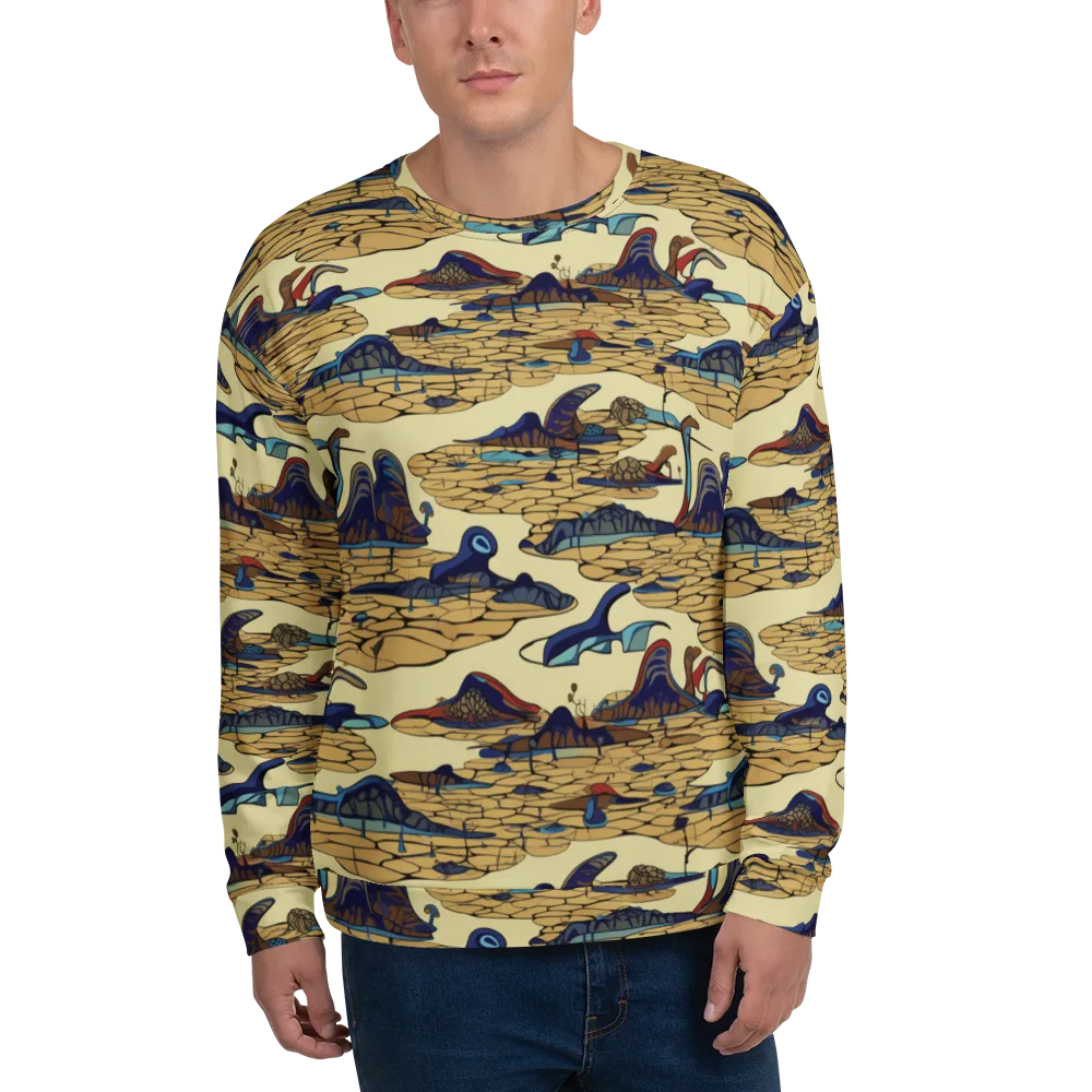 Fossil Lagoon on Sweatshirt — Front