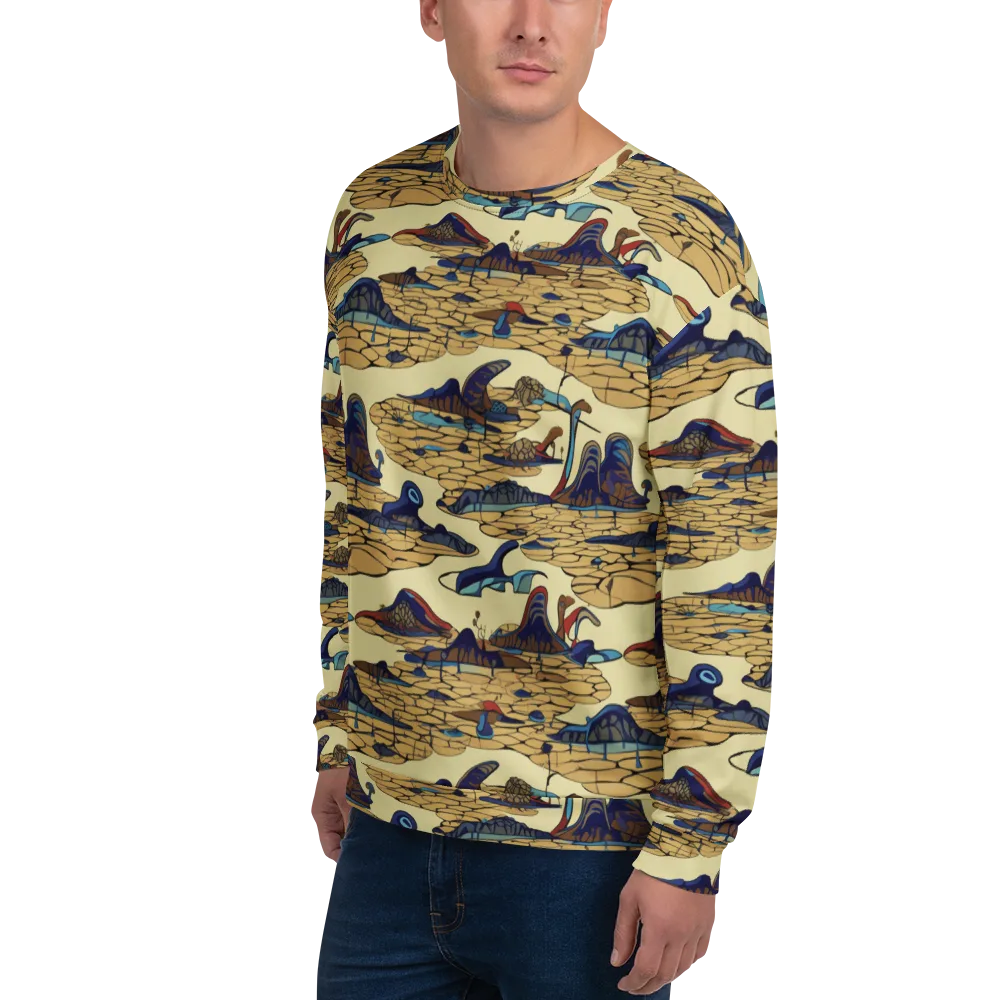 Fossil Lagoon on Sweatshirt — Left Front