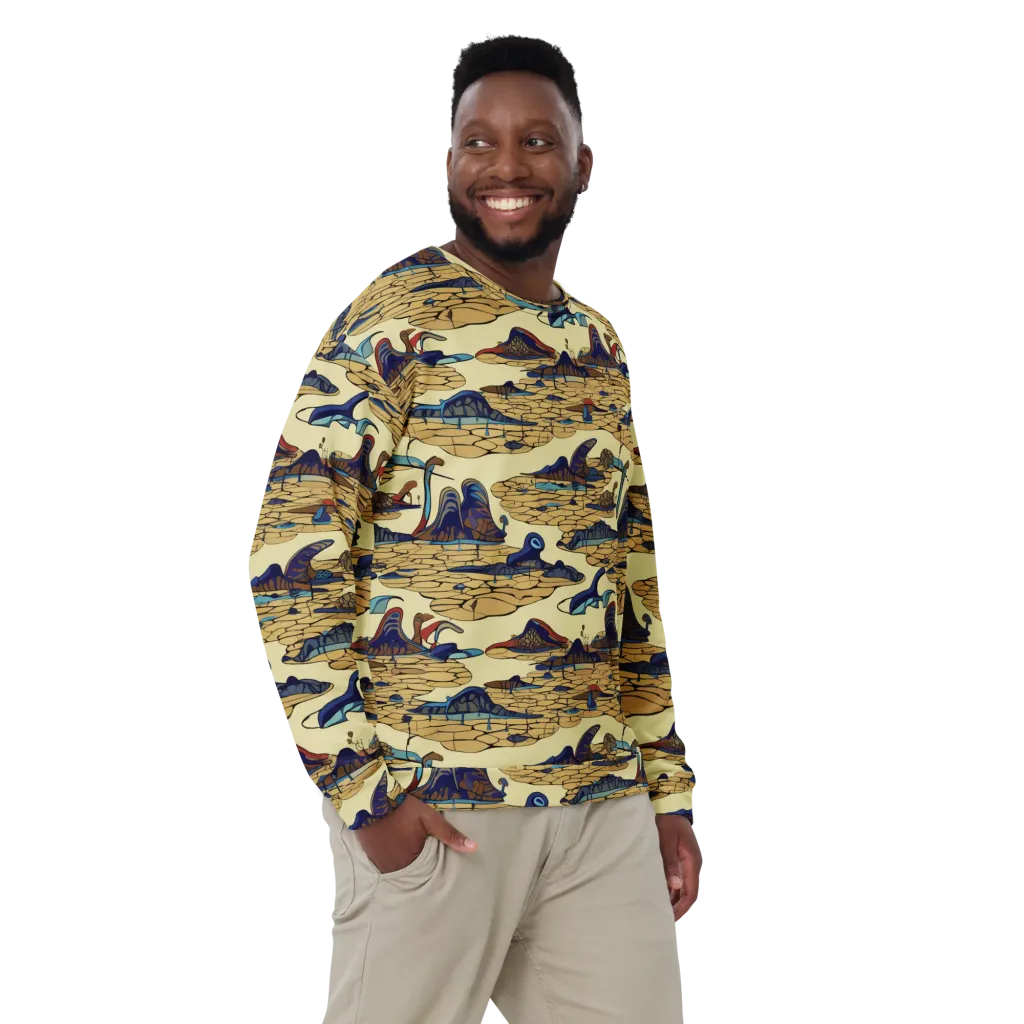 Fossil Lagoon on Sweatshirt — Front
