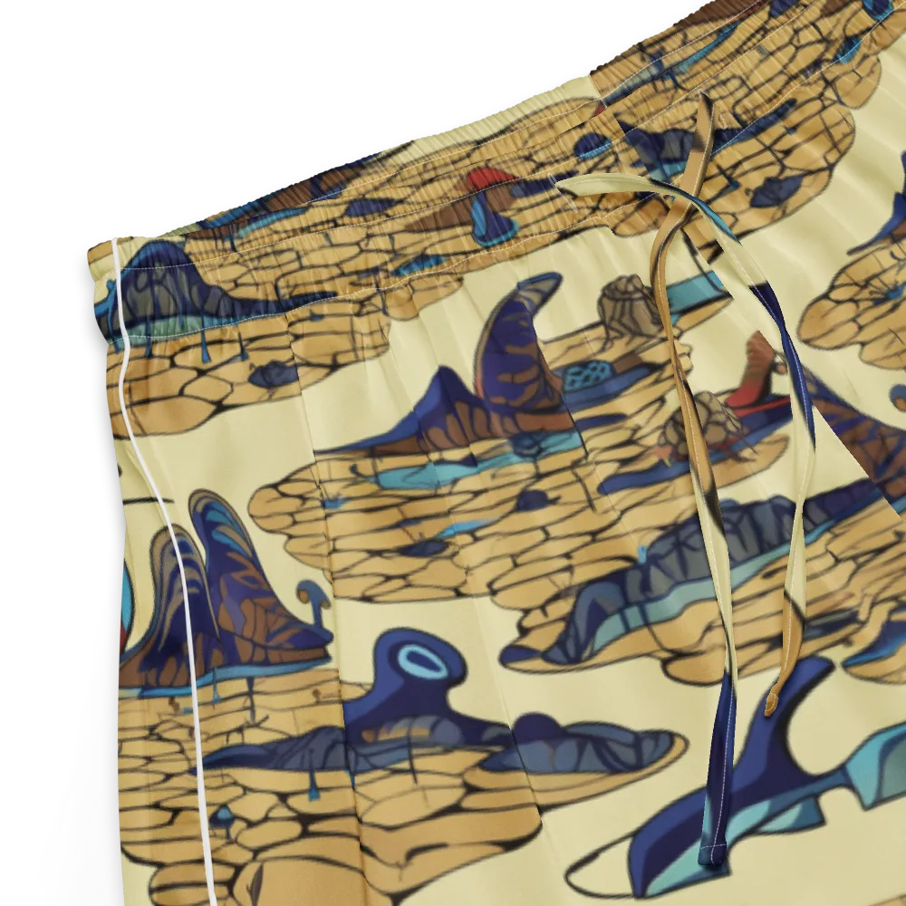 Fossil Lagoon on Women's Pajama Shorts — Product details